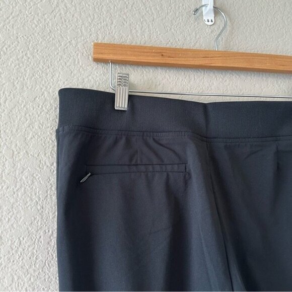 Cobble Lane Women’s Pants Size Large Black High Rise Pull-On Lightweight Trouser - Picture 7 of 11